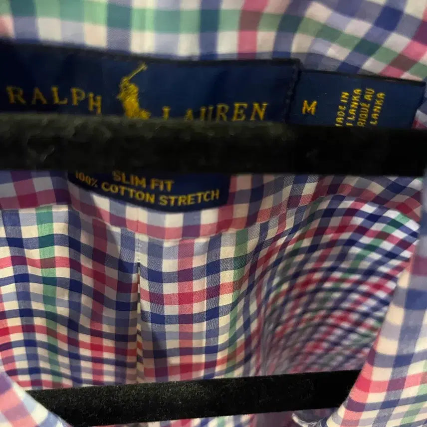 [BUNJANG] Ralph Lauren Slim Fit Check Shirt / 랄프로렌 체크 슬림 핏 셔츠 M(새상품)