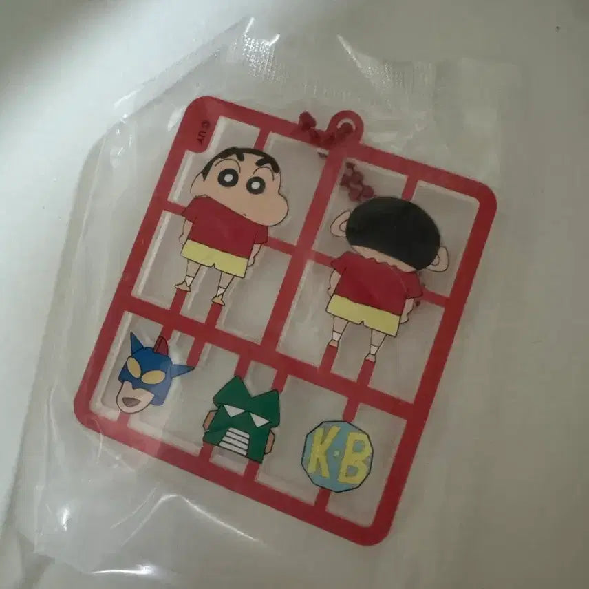 [BUNJANG] Crayon Shin-chan Plastic Model Keychain / 짱구 프라모델 키링