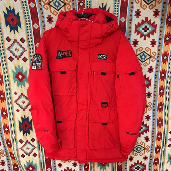 [BUNJANG] K2 Alpine Team 800 Goose Down Parka M / K2 케이투 알파인팀 윈드스토퍼 800 구스다운 대장급 패딩 파카 M