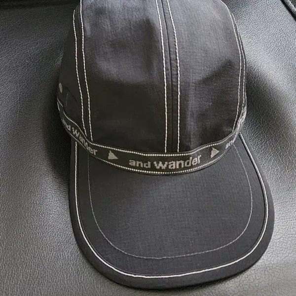 [BUNJANG] Andwander JQ Tape Cap Black / 앤드원더 모자 Andwander JQ TAPE CAP 블랙