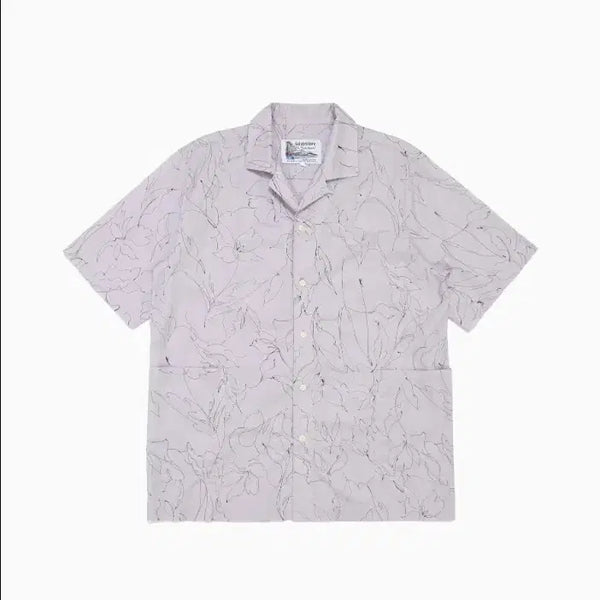 [BUNJANG] Garbstore Kabana Shirt Lilac L / L)가브스토어 Garbstore 카바나 셔츠 라일락 컬러