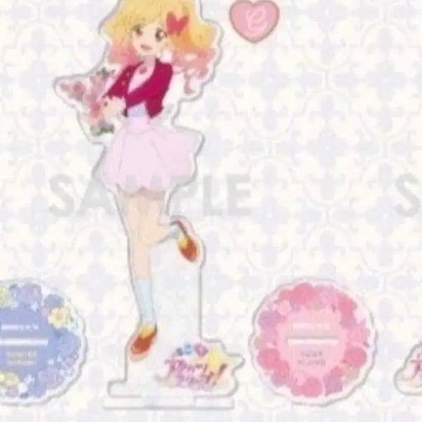 [BUNJANG] Aikatsu Stars Yume Flower Acrylic Stand / 아이카츠 스타즈  유메 플라워 아크릴 스탠드