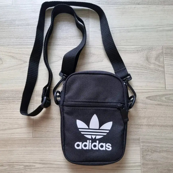 [BUNJANG] Adidas Mini Phone Crossbody Bag Black / 아디다스 미니 폰 크로스백 폰
