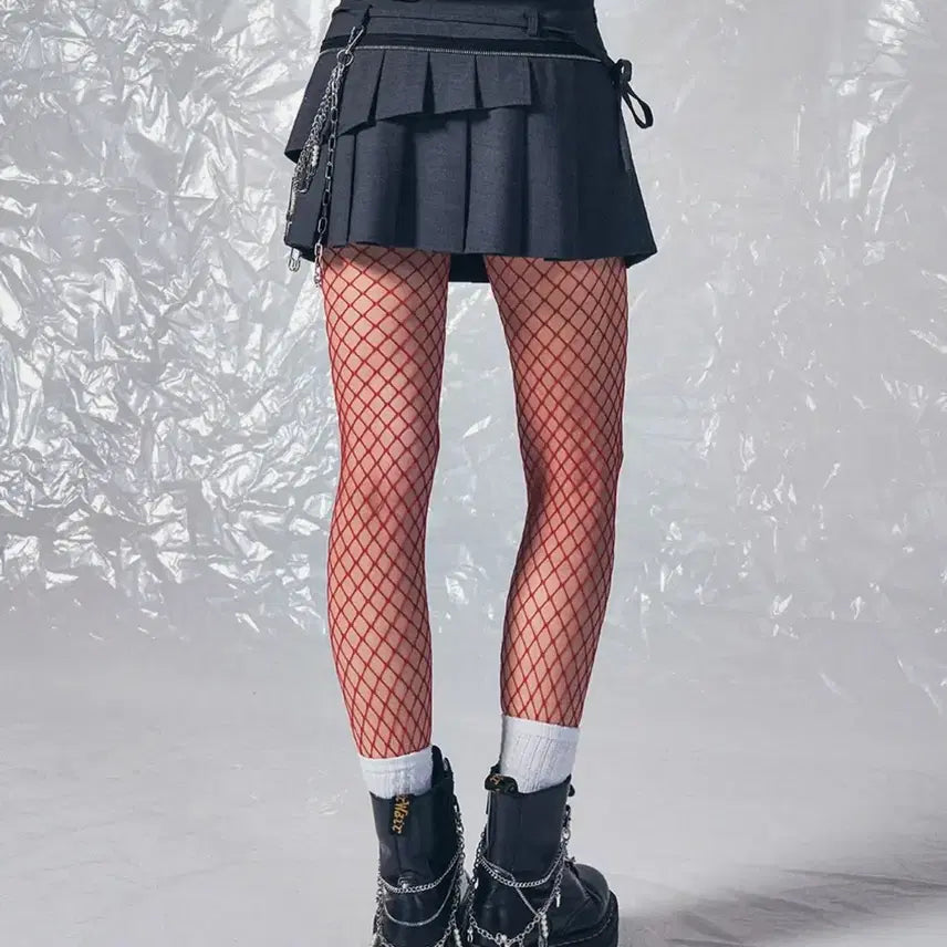 [BUNJANG] SKZOO INDUCING Pleated Skirt Grey / 스키즘인듀싱 스쿨 플리츠 스커트 그레이