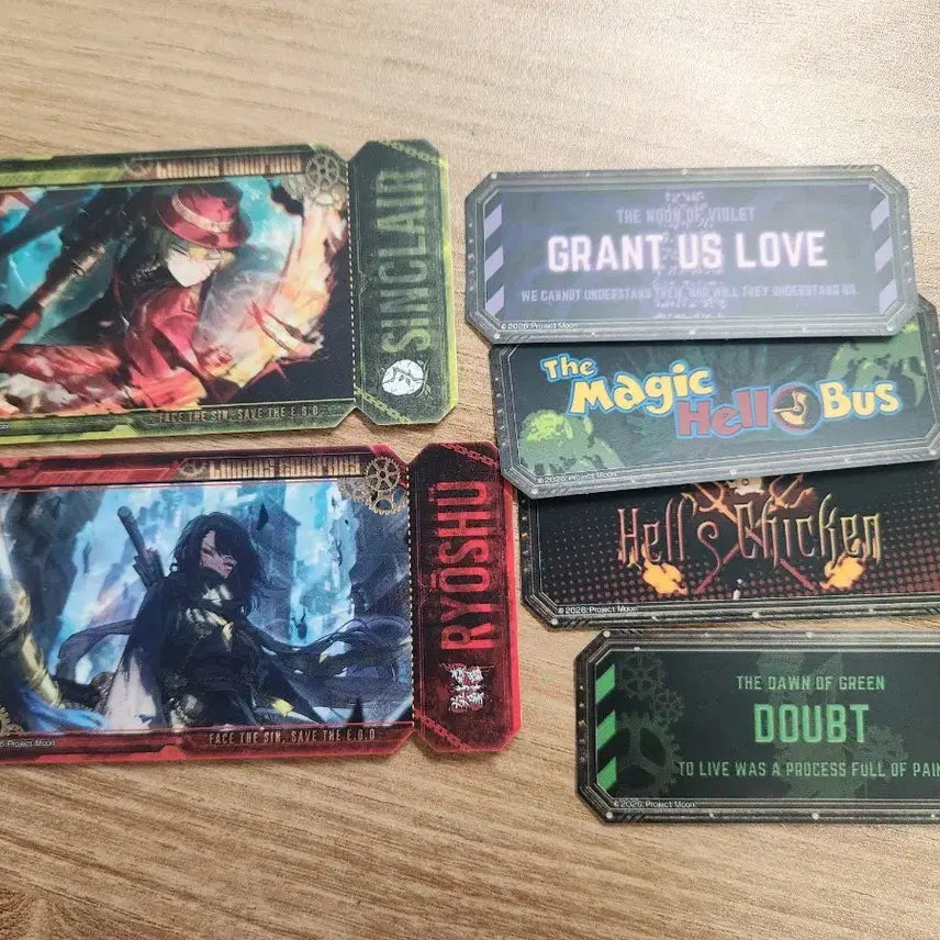 [BUNJANG] Limbus Company Travel Sticker Bundle Set / 림버스컴퍼니 트래블스티커 일괄