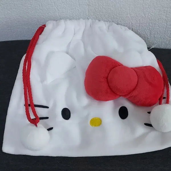 [BUNJANG] Hello Kitty Lucky Pouch Bag / 키티 복주머니 파우치