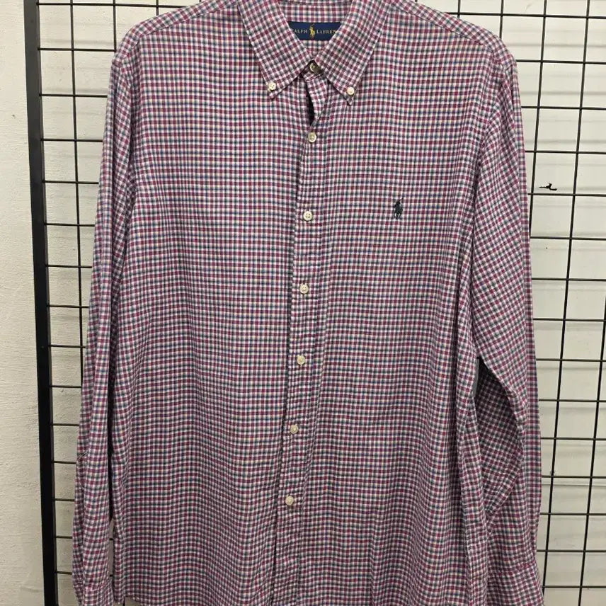 [BUNJANG] Polo Ralph Lauren Oxford Check Shirt / 폴로 랄프로렌 체크 남방 셔츠