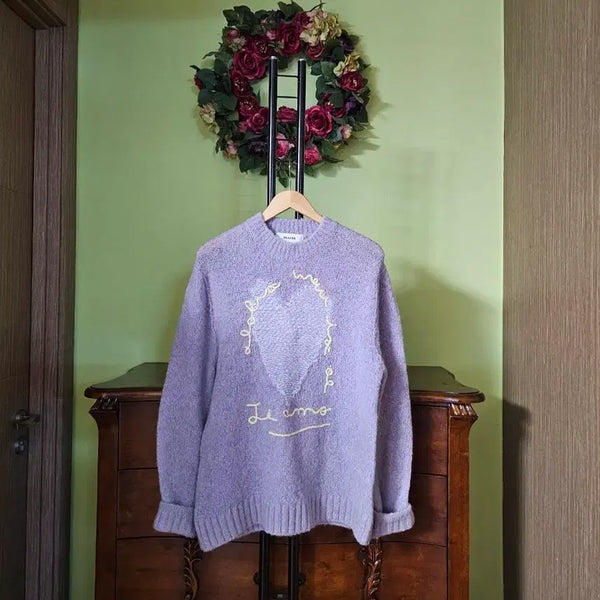 [BUNJANG] Samsung C&T BEAKER Knit Pullover (Unisex) / 삼성물산 비이커 니트(남녀공용)