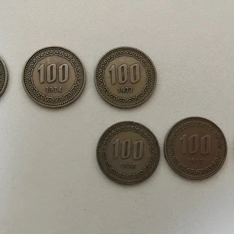 [BUNJANG] 100 Won Coins (1973-1982) / 동전 백원