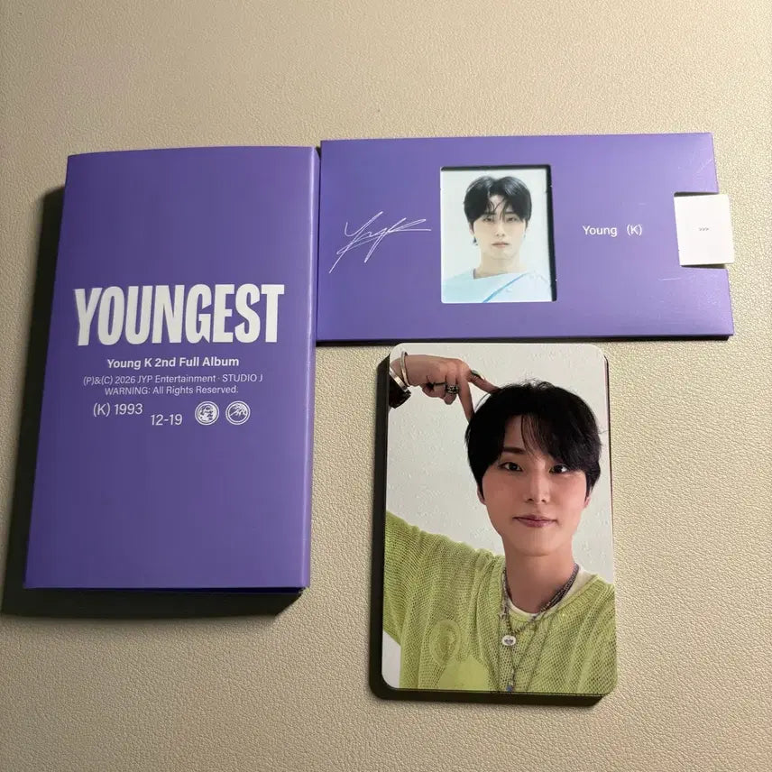 [BUNJANG] Young K YOUNGEST Platform Version / 영케이 영기스트 YOUNGEST 팬즈 플랫폼버전