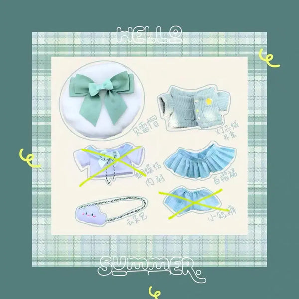 [BUNJANG] 15cm Doll Clothes Set / 15cm 인형옷 세트 양도