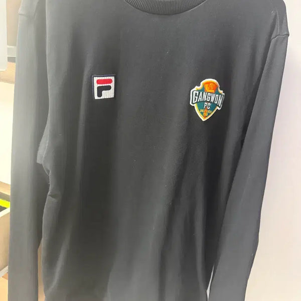 [BUNJANG] Gangwon FC x FILA Collaboration Sweatshirt / 강원fc 맨투맨 휠라