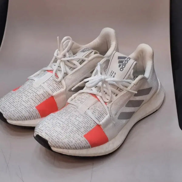 [BUNJANG] Adidas Senseboost Go White/Orange/Grey Men's Running Shoes 265mm / 아디다스 센스부스트고 화이트/오렌지/그레이 265mm