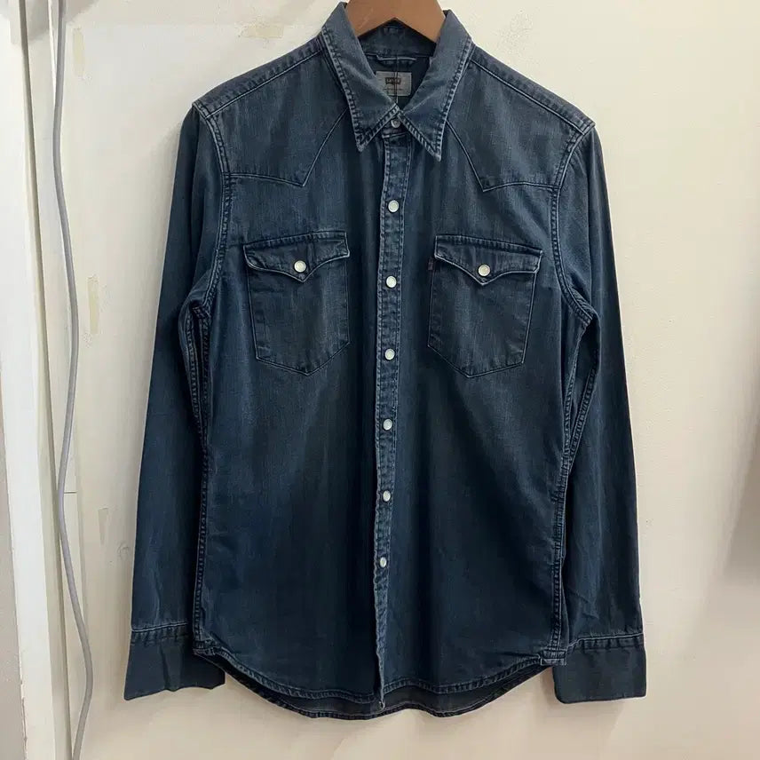[BUNJANG] Levi's Western Denim Shirt / 200 리바이스 웨스턴 데님셔츠