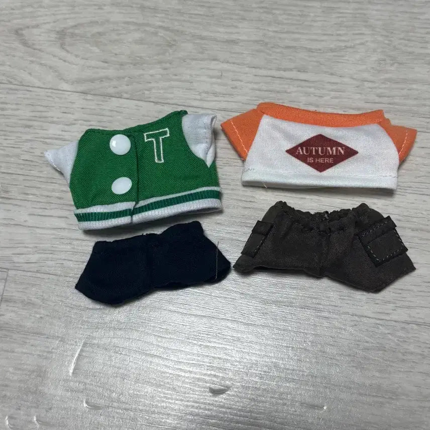[BUNJANG] Daiso Doll Clothes Somgi Outfit Set / 다이소 인형옷 솜깅이의상