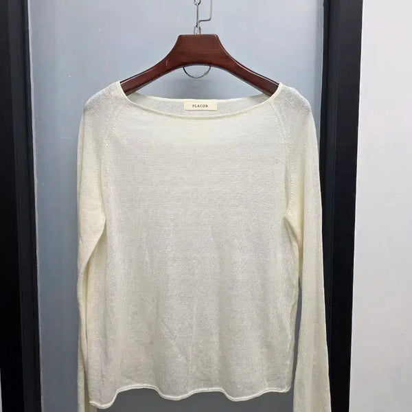 [BUNJANG] PLACOR Linen Summer Knit / 플라코르 PLACOR 린넨여름니트