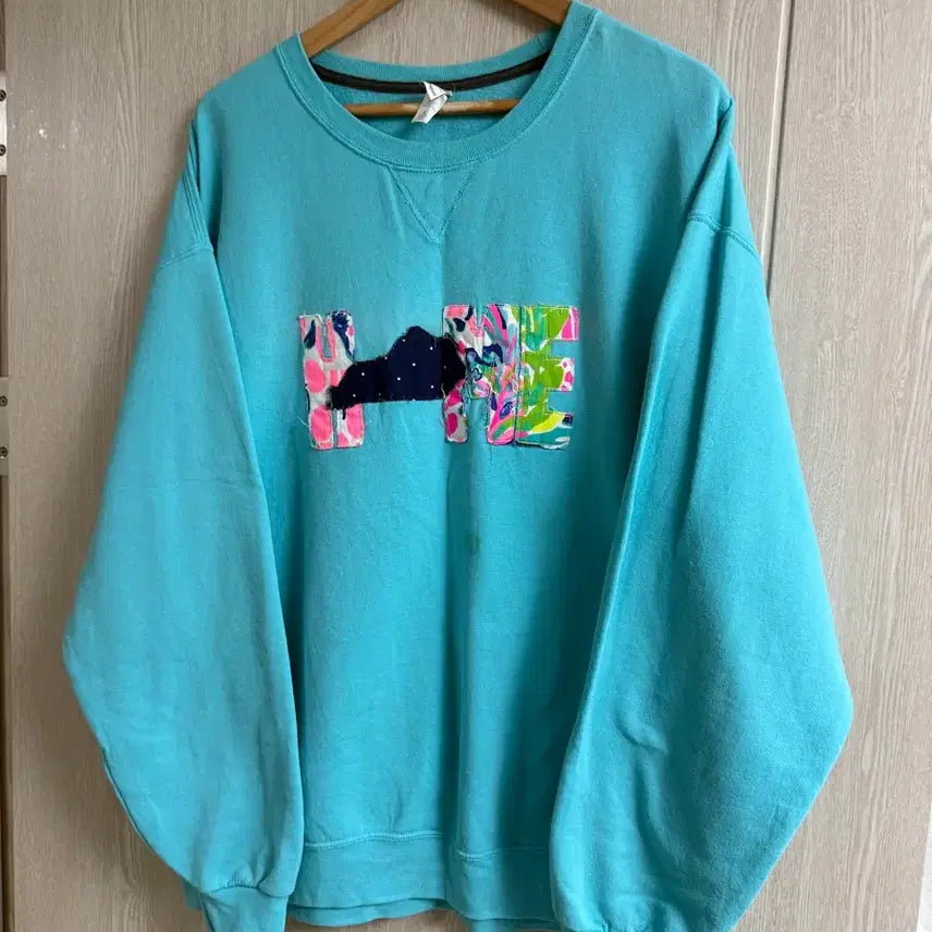 [BUNJANG] FRUIT OF THE LOOM Remake Patchwork Oversized Sweatshirt / FRUIT OF THE LOOM 리메이크 패치워크 오버핏