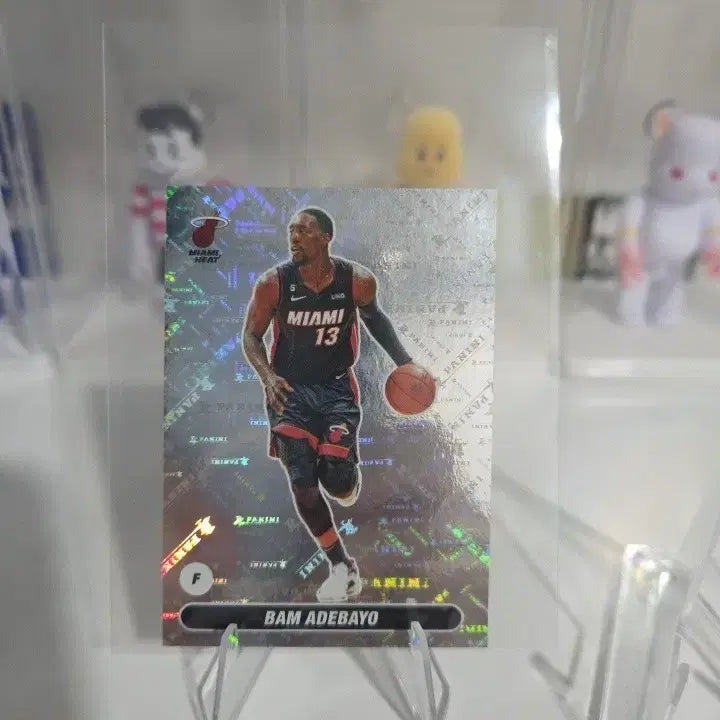 [BUNJANG] Bam Adebayo Miami Panini Sticker & Card Collection Holo Foil / 마이애미)밤 아데바요 panini sticker & card collection 홀로 포일