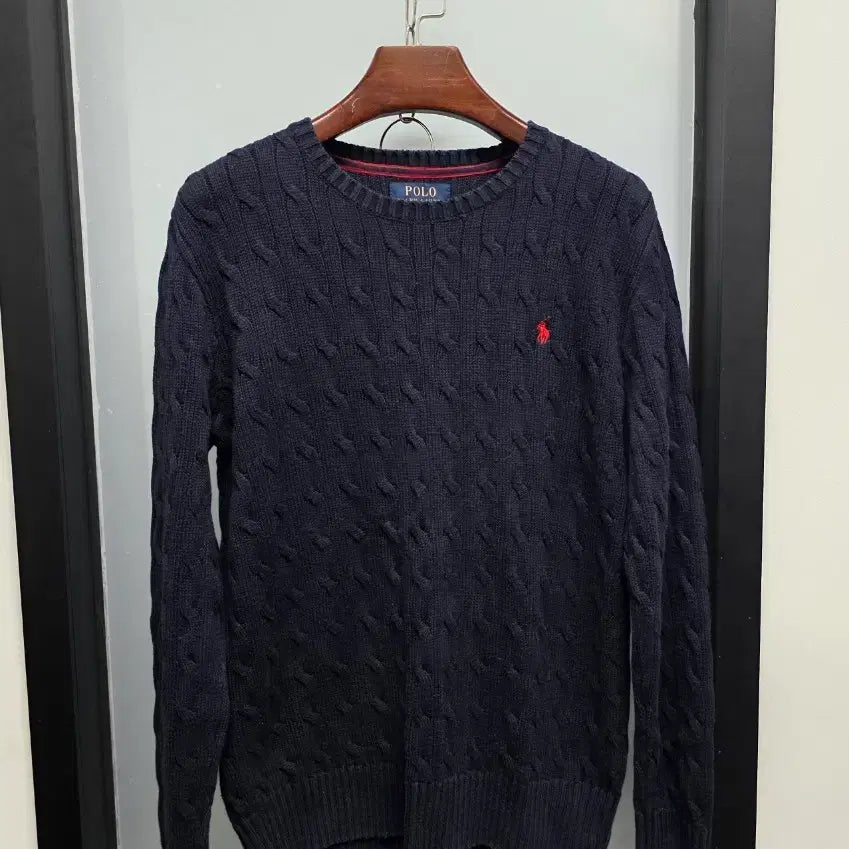 [BUNJANG] Polo Ralph Lauren Cotton Cable Knit Sweater / 폴로랄프로렌 코튼 케이블니트