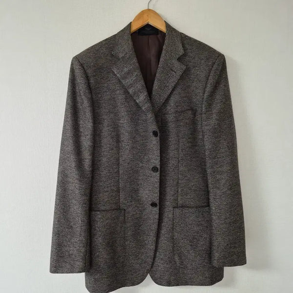 [BUNJANG] Giorgio Armani Three-Button Wool Blend Jacket - Size 105 (Brown) / 조르지오알마니자켓(드라이완료)