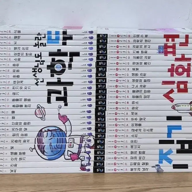 [BUNJANG] Science Flipping Advanced Edition Learning Set (50 Volumes) / 과학뒤집기 심화편 학습전집 50권