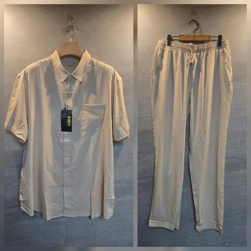 [BUNJANG] TBY Luxury Shirt & Pants Set / TBY 럭셔리 셔츠 & 팬츠 세트.