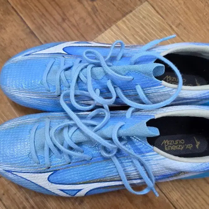 [BUNJANG] Mizuno Alpha 3 Japan MD Cleats 260 Sky Blue / 미즈노 알파3 재팬 MD 260