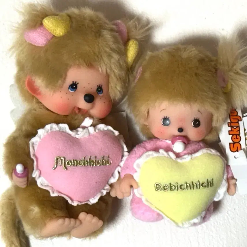 [BUNJANG] Monchhichi 20th Anniversary Limited Edition Baby Monchhichi Bundle Set (New) / 일괄) 18일까지 9.8) 20주년 한정판 엔젤 몬치치 베비치치 새제품 텍o
