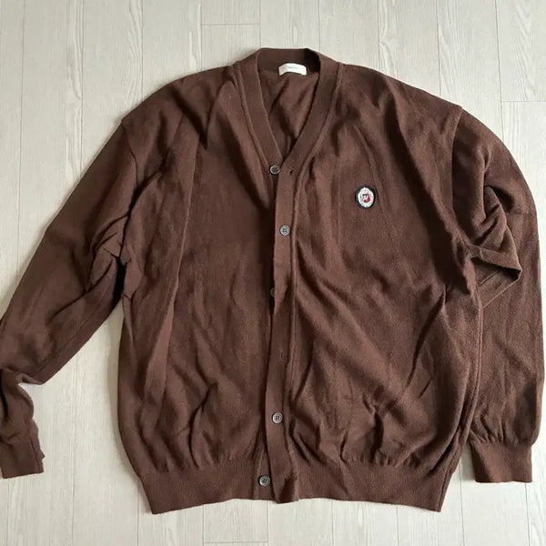 [BUNJANG] Men's Brown Cardigan / 남성 쇼핑몰 브라운 가디건
