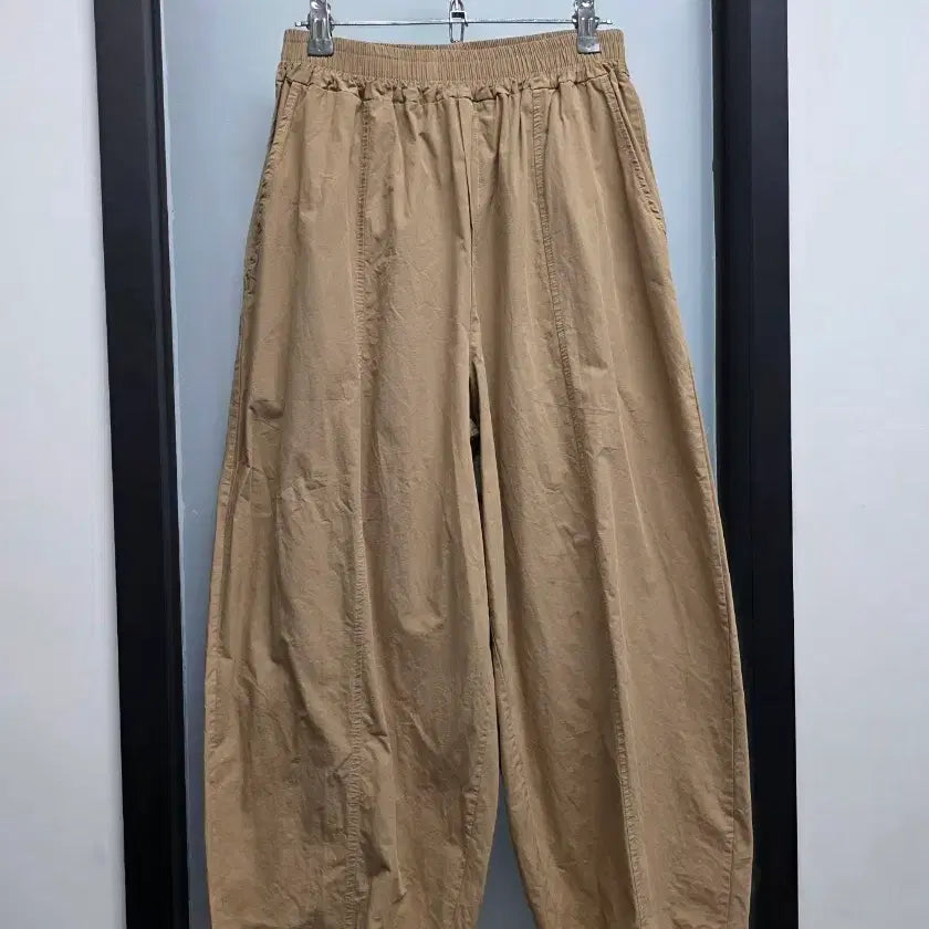 [BUNJANG] Cotton Jar Wide Pants / 코튼 항아리 와이드팬츠