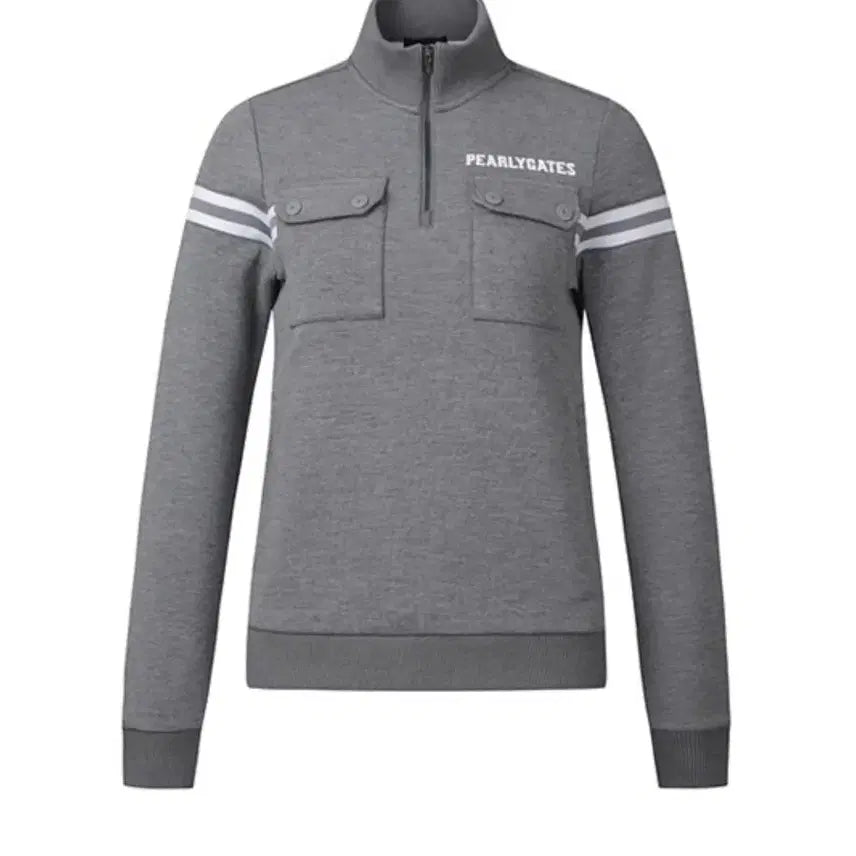 [BUNJANG] Pearly Gates Women's Twin Pocket Half Zip-Up (Size 0 / 55) / 파리게이츠여성트윈포켓하프집업0(55)