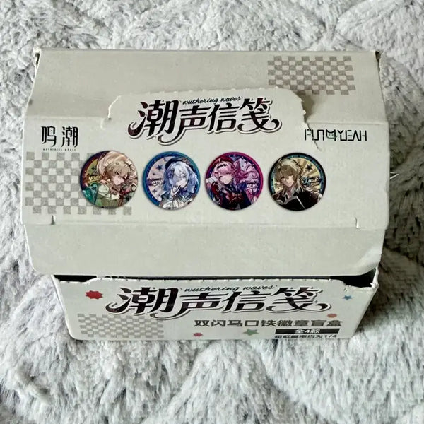 [BUNJANG] SanFu Collaboration Can Badge Box / 명조 캔뱃지 한 박스 SanFu 콜라보