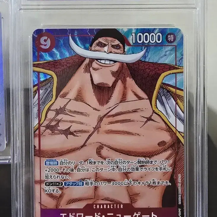 [BUNJANG] One Piece Edward Newgate SR-P CCG Gem Mint 10 / 일판 원피스 카드 흰수염 에드워드 뉴게이트 SR-P ccg 10