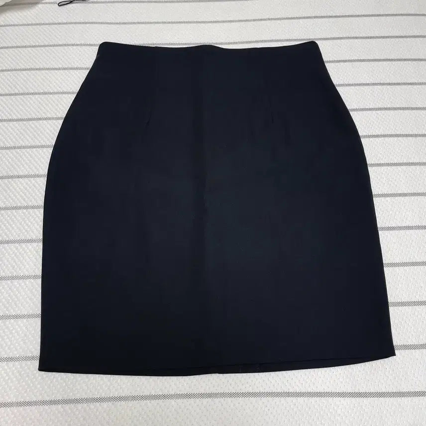[BUNJANG] Back Zipper Midi Skirt / 뒷지퍼 미디스커트