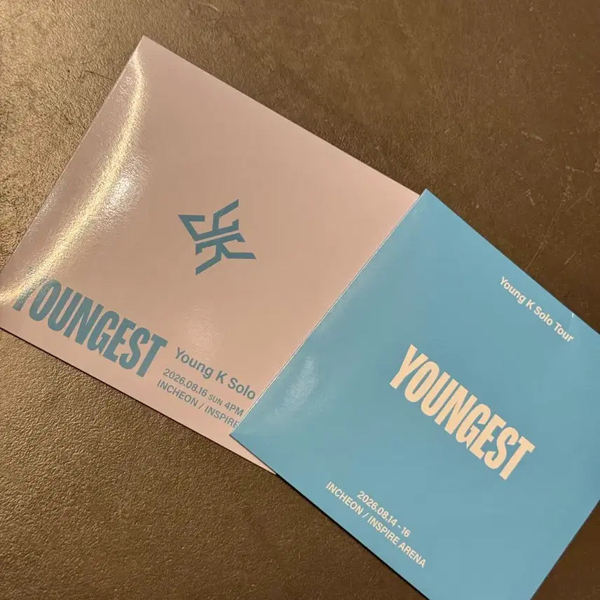 [BUNJANG] Young K Solo Concert "Final Show" Entry Kit + My Day Bus Kit / 영케이 솔로콘서트 막콘 입장키트+마이데이부스키트