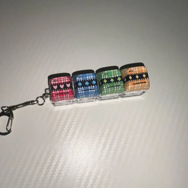 [BUNJANG] Love Is True Carat Carat Change Kekeche Keycap / 러브이즈트루 캐릭캐릭체인지 캐캐체 키캡 키링