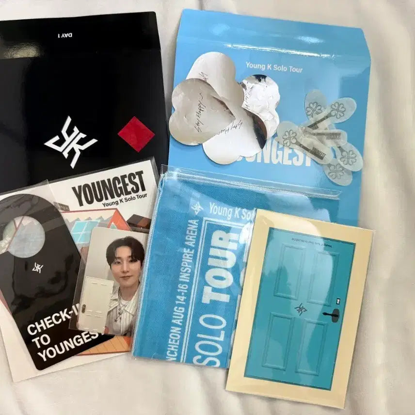 [BUNJANG] Young K Solo Concert Entrance Gift & My Day Gift Bundle Set / 영케이 솔콘 입장기프트 마이데이기프트 일괄