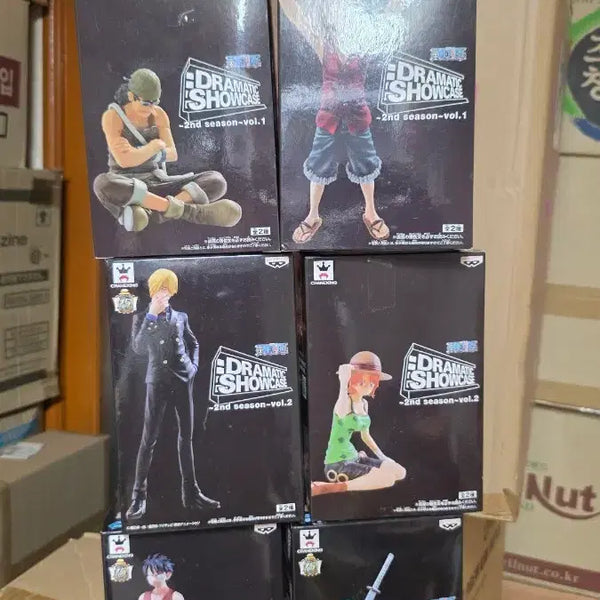 [BUNJANG] One Piece Dramatic Showcase Figure 6-Set (Sealed) / (번장최저가미개봉)원피스 드라마틱 쇼케이스 피규어 6종 세트