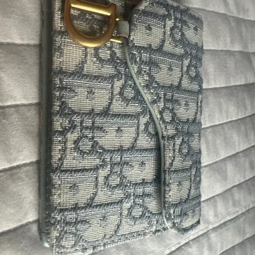[BUNJANG] Dior Oblique Saddle Card Holder / 디올 오블리크 새들 카드지갑