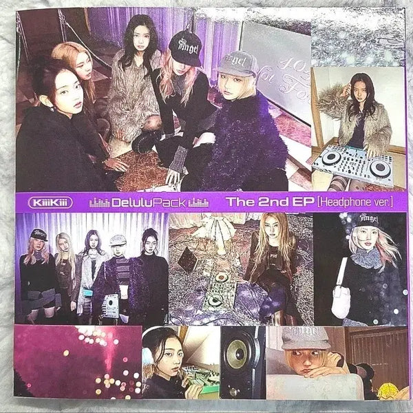 [BUNJANG] Kiki Delulu Pack Headphone Version Album / 키키 델룰루팩 헤드폰 버전 개봉 앨범