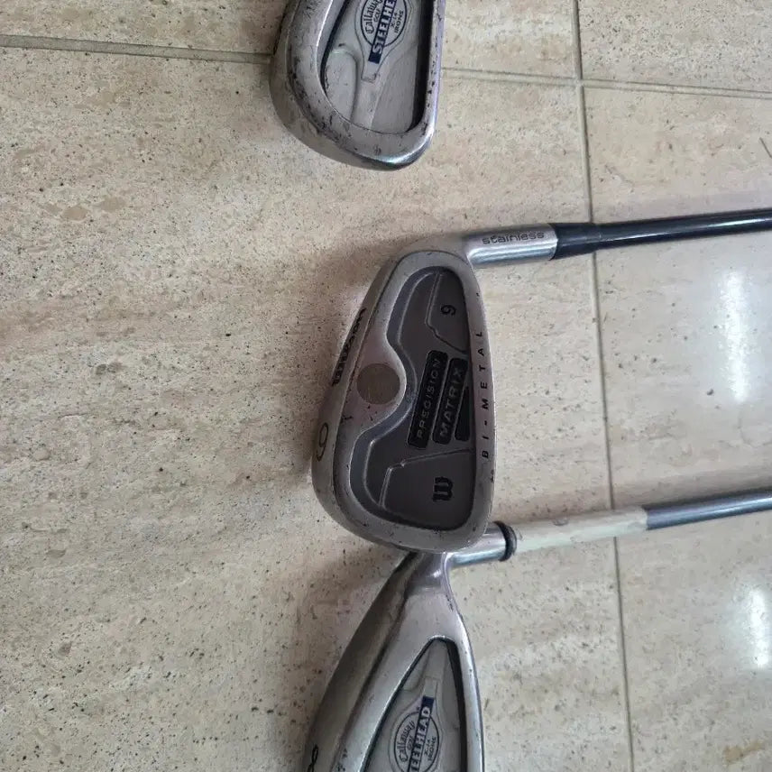 [BUNJANG] Golf Bag with 5 Clubs Bundle Set / 골프백, 채5개 일괄