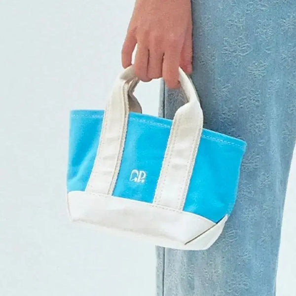 [BUNJANG] Grove GR Mini Handbag Mini Tote Bag Mini Canvas Bag / 새상품 그로브 GR 미니 손가방 미니 토트백 미니 캔버스백 앙증