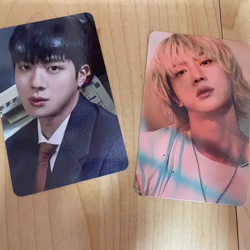 [BUNJANG] BTS Jin Happy US Target Photocard Set (2 types) / BTS 방탄 진 JIN 석진 happy 해피 미국 타겟 포카 2종