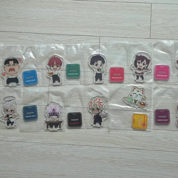 [BUNJANG] Dandadan Sega Lucky Draw SD Acrylic Stand Set (All 10 Types) / 단다단 세가 럭키 쿠지 SD 아크릴 스탠드 전10종 일괄