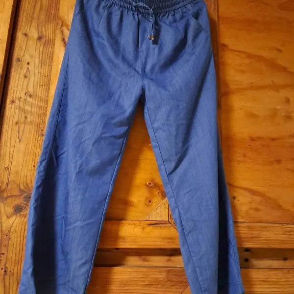[BUNJANG] Denim Wide Pants / 청 와이드 팬츠(택포)