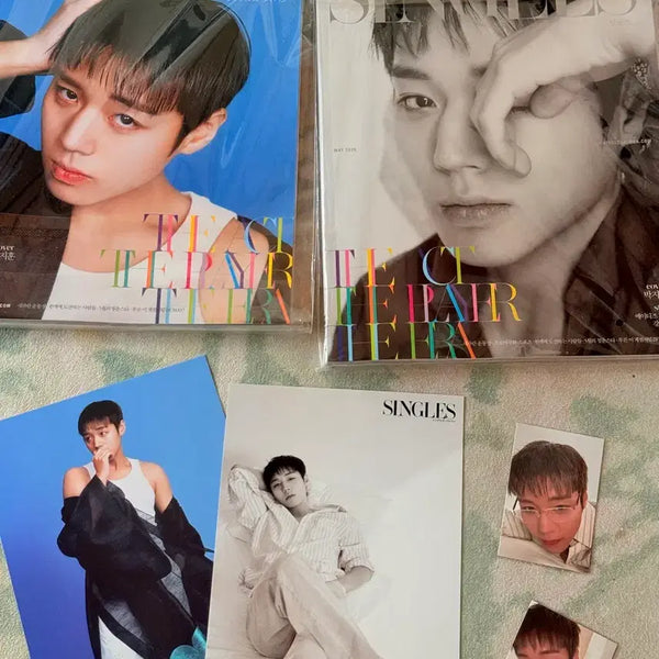 [BUNJANG] Park Ji Hoon Singles Magazine May Issue (Domestic & Japan Set) / 박지훈 싱글즈 잡지 5월호 (국내판1+일본판1세트)