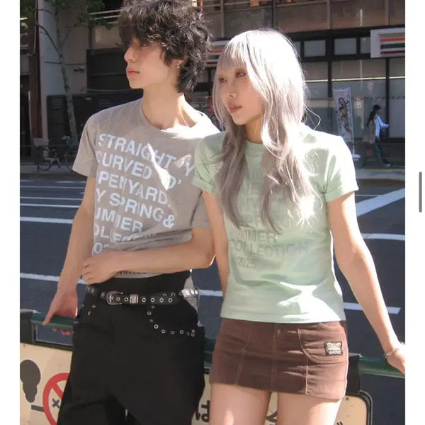 [BUNJANG] Openyard BOLD LETTERS TEE - Mint, Size S / 오픈야드(오와이) BOLD LETTERS TEE - MINT S size