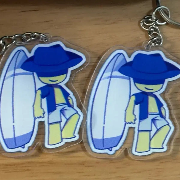 [BUNJANG] Roblox Poforken Mafioso Fan-Made Keychain Bundle / 로블록스 포세이큰 마피오소 비공굿 키링 판매합니다!