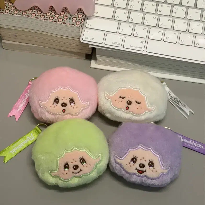 [BUNJANG] Monchhichi Face Keyring Gacha Bundle Set / 몬치치 얼굴 키링 가챠 일괄