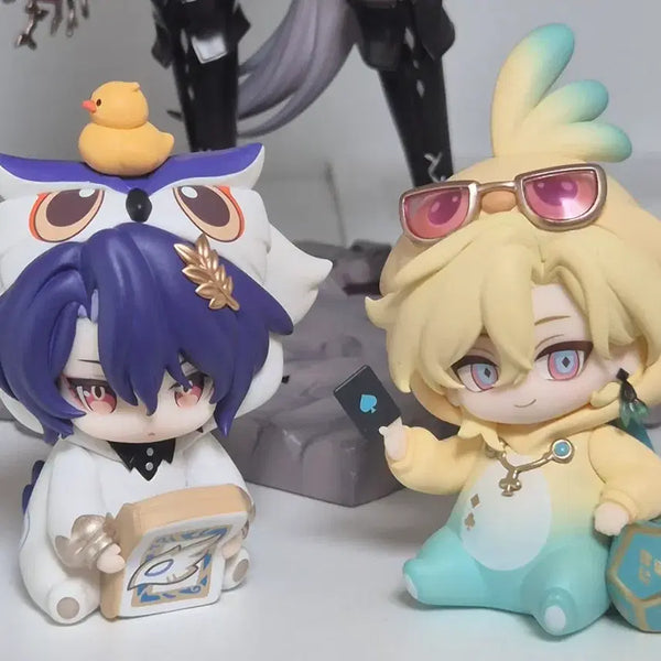 [BUNJANG] Honkai Star Rail Dormitory Figure Ratio Aventurine Set / 붕괴 스타레일 기숙사 피규어 레이시오 어벤츄린